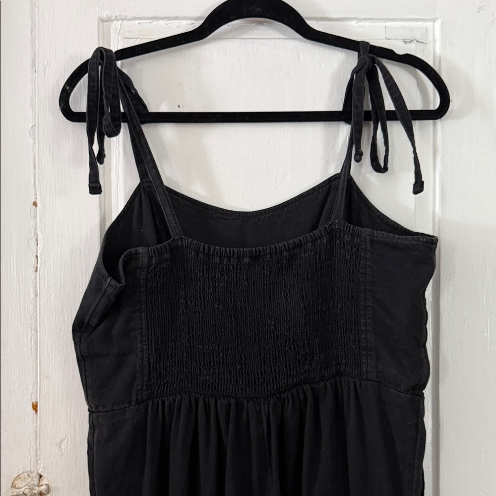 Classic Old Navy Black Wide-Leg Jumpsuit - Picture 5 of 7